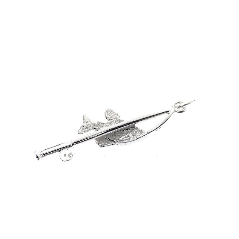 Image 3 of Silver charm; Fishing rod