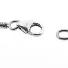 Image 4 of White gold snake link chain