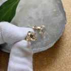 Image 6 of 9 carat solitaire stud earrings with zirconia