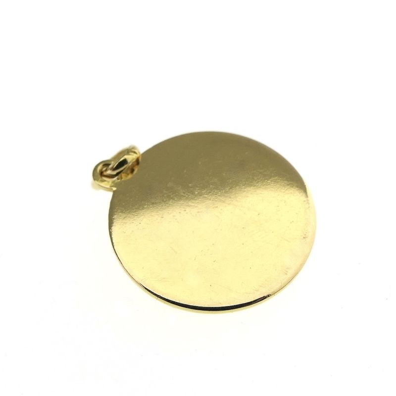 Image 4 of 18K Gold Zodiac Sign Pendant; Cancer