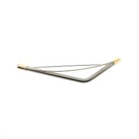 Two-tone gold dynamic brooch