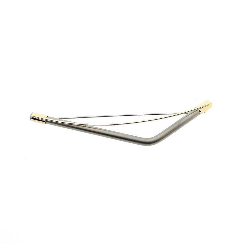 Image 1 of Two-tone gold dynamic brooch