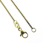 Image 3 of 9 carat thin Venetian link chain | 50 cm