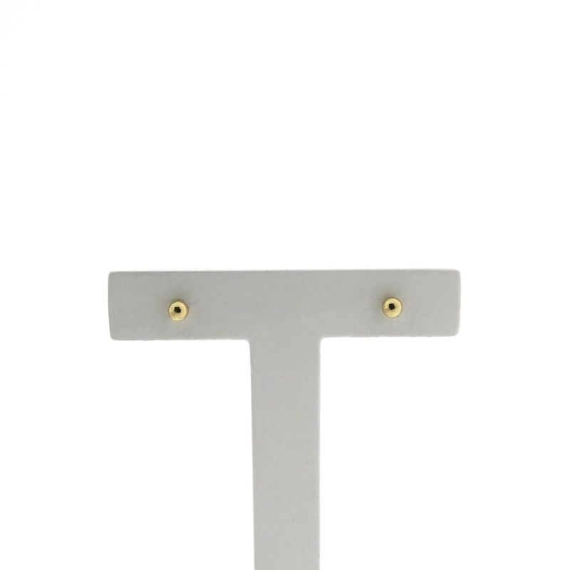 Image 1 of Gold stud earrings | Basic