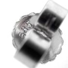 Image 6 of Gold stud earrings set with diamonds; 0.12 ct.