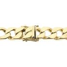 Image 3 of Solid gold gourmet link bracelet | 23.5 cm