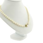 Image 3 of Vintage pearl necklace with gold clasp
