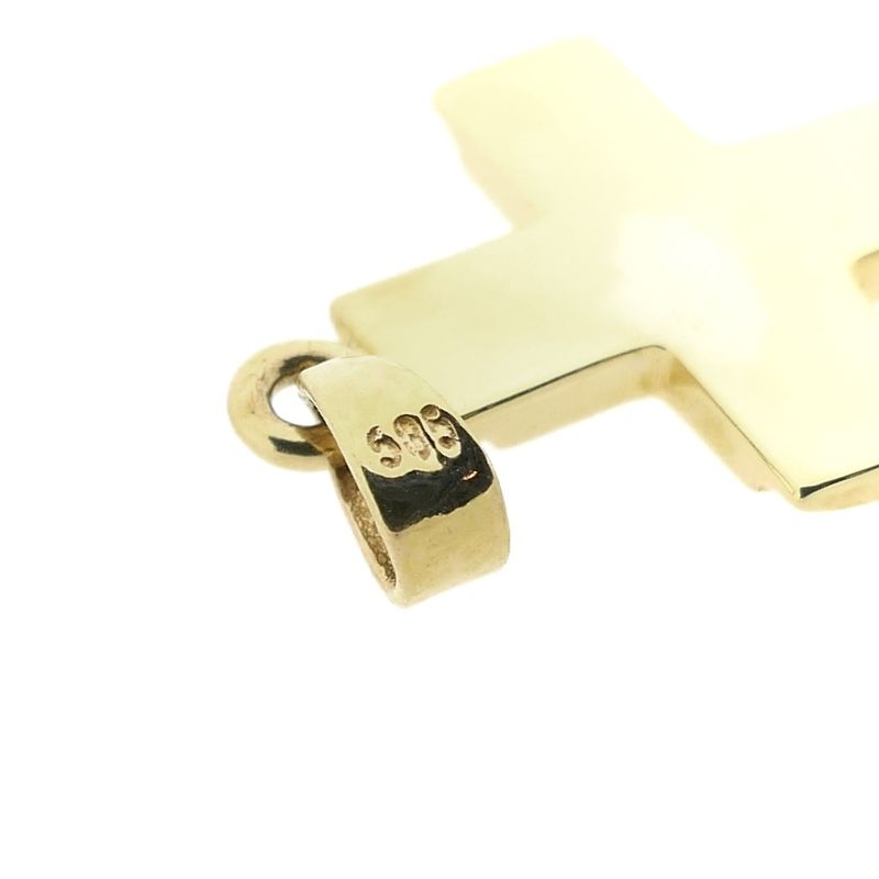 Image 4 of Gold pendant of a cross