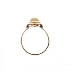 Image 8 of Gold ring with yellow tiger's eye | Vintage