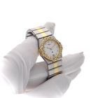 Image 11 of Chopard St. Moritz 8024; 18k Gold/Steel Women’s Watch with Diamonds