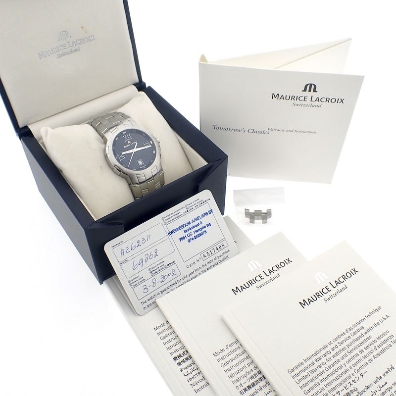 Image 9 of Maurice Lacroix Milestone; Men's watch