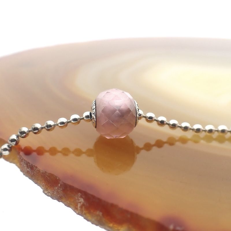 Image 2 of Pandora Essence charm; Silver; Sensitivity