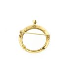 Image 4 of Golden ten guilder coin edge pendant/brooch