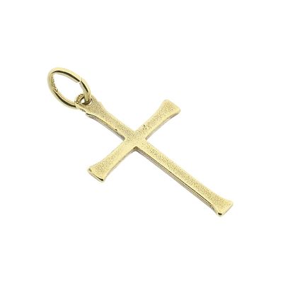 Image 2 of Gold pendant of a cross