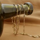 Image 2 of Gold Singapore link chain | 51 cm