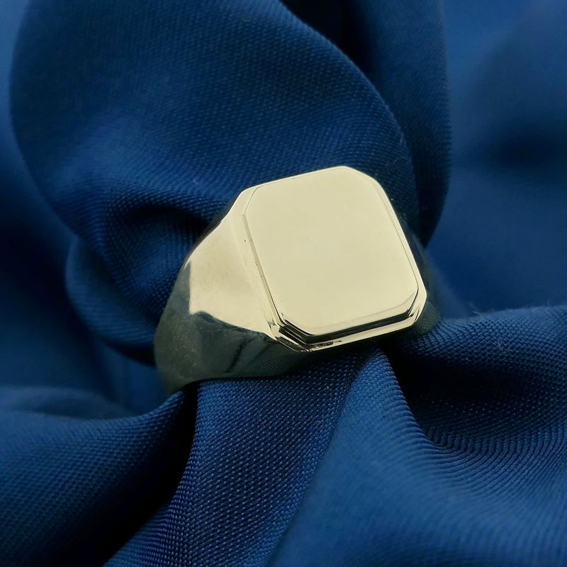 Image 2 of Gold men's signet ring