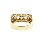 Image 4 of Two-tone gold ring with zirconia.