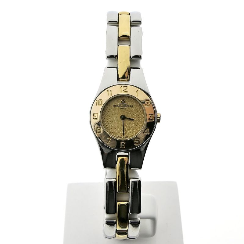Image 1 of Baume & Mercier Linea MV045203; Bi-color ladies watch