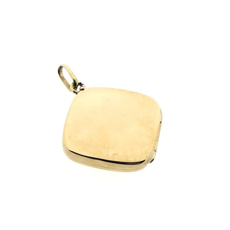 Image 5 of Vintage rose gold locket pendant