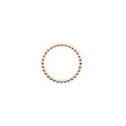 Image 3 of Rose gold sliding ring with balls