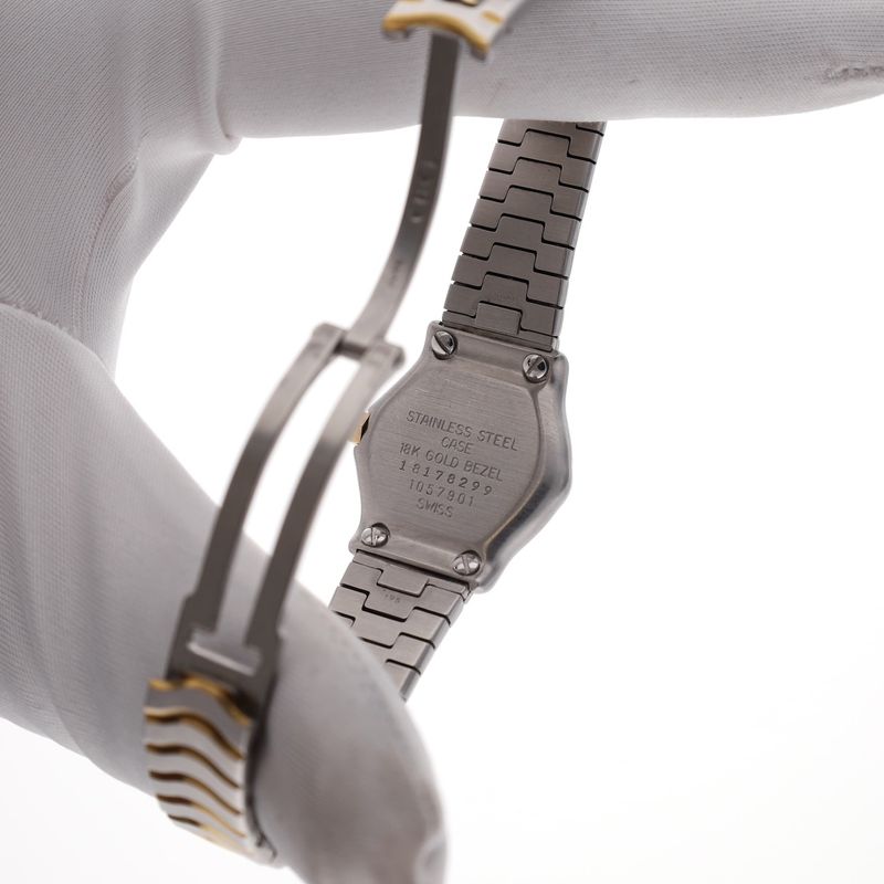 Image 11 of Ebel Classic Wave 'Tropical Dial' 1057901; 18k gold/steel women's watch