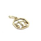 Image 3 of Gold zodiac sign pendant; Libra