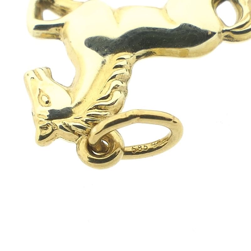 Image 6 of Gold pendant of a horse