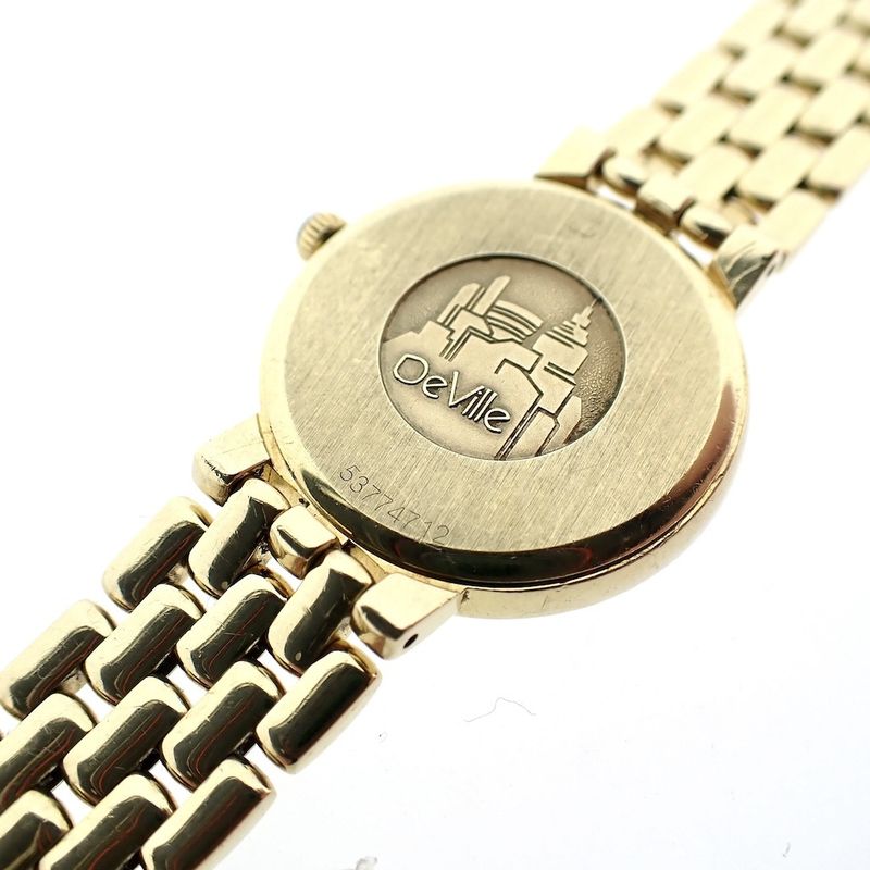 Image 4 of Omega DeVille; 18k. gouden dames horloge