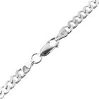Image 8 of Silver robust gourmet link necklace | 51 cm