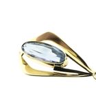 Image 4 of Gold pendant with Aquamarine
