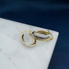 Image 2 of Two-tone gold earrings