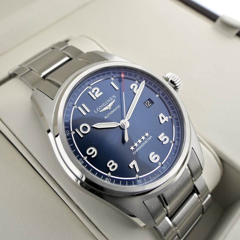 Image 16 of Longines Spirit Automatic Chronometer L3.810.4.93.6; Automatic men's watch