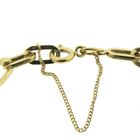 Image 3 of Gold closed forever link bracelet; 19 cm