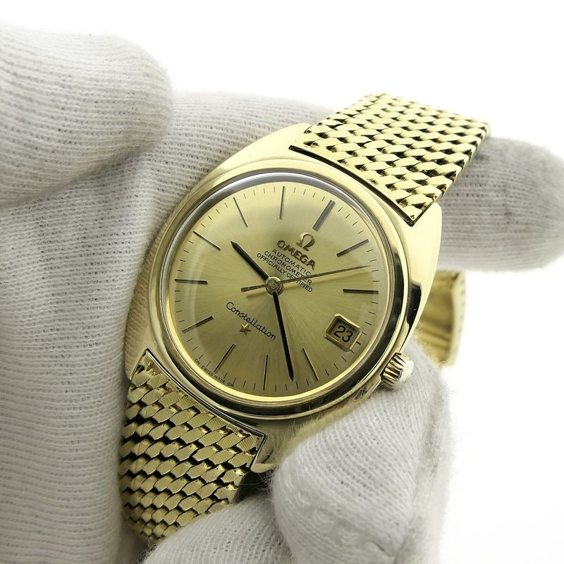 Image 16 of Omega Constellation Automatic Chronometer 168.009; Vintage 14k. gouden heren horloge