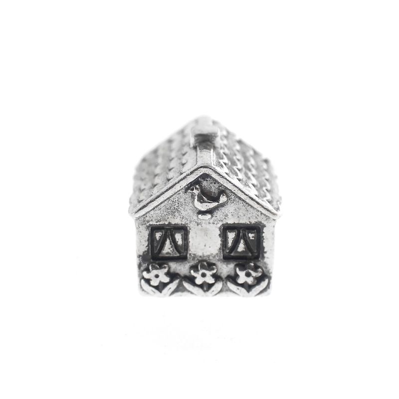 Image 3 of Pandora charm; Silver; Home sweet home