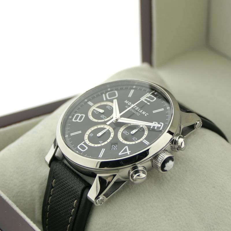 Image 16 of Montblanc Timewalker Meisterstück 7069; Automatic chronograph men's watch