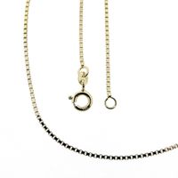 Golden Venetian link chain | 45 cm