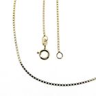 Image 1 of Golden Venetian link chain | 45 cm