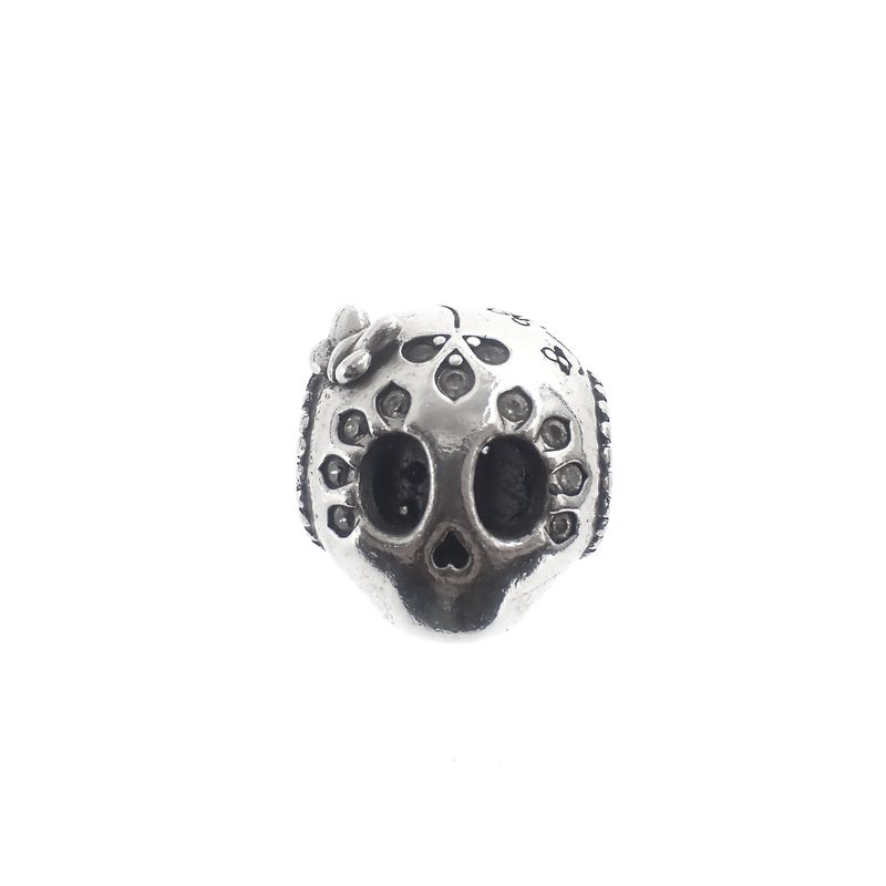 Image 1 of Pandora charm; Silver; Dia de los Muertos