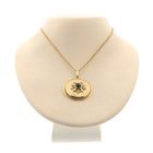 Image 5 of Gold pendant with garnet