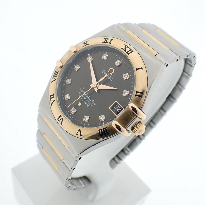 Image 3 of Omega Constellation Automatic; Watch with diamond dial