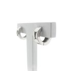 Image 8 of White gold earrings with diamond | Ø 14.0 mm