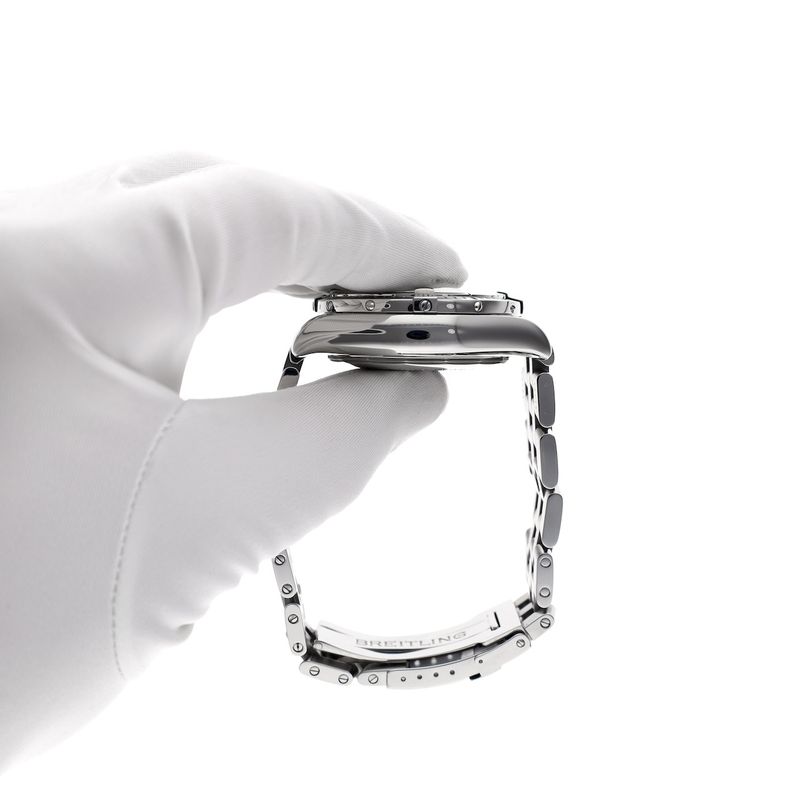 Image 5 of Breitling Chronomat Evolution 'Mother of Pearl' A13356; Chronograph men's watch