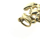 Image 6 of Gold zodiac sign pendant; Cancer