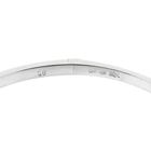 Image 9 of White gold bangle with 0.15 ct. diamond | Ø 60.7 mm