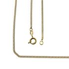 Image 1 of Gold gourmet link chain | 44.5 cm