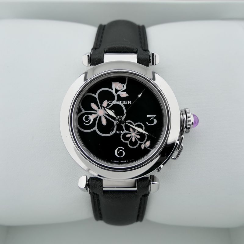 Image 10 of Cartier Pasha Automatic 'Flower Dial' 2324; Automatic watch