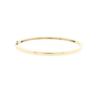 Gold subtle slave bracelet; Size M
