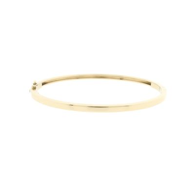Image 1 of Gold subtle slave bracelet; Size M