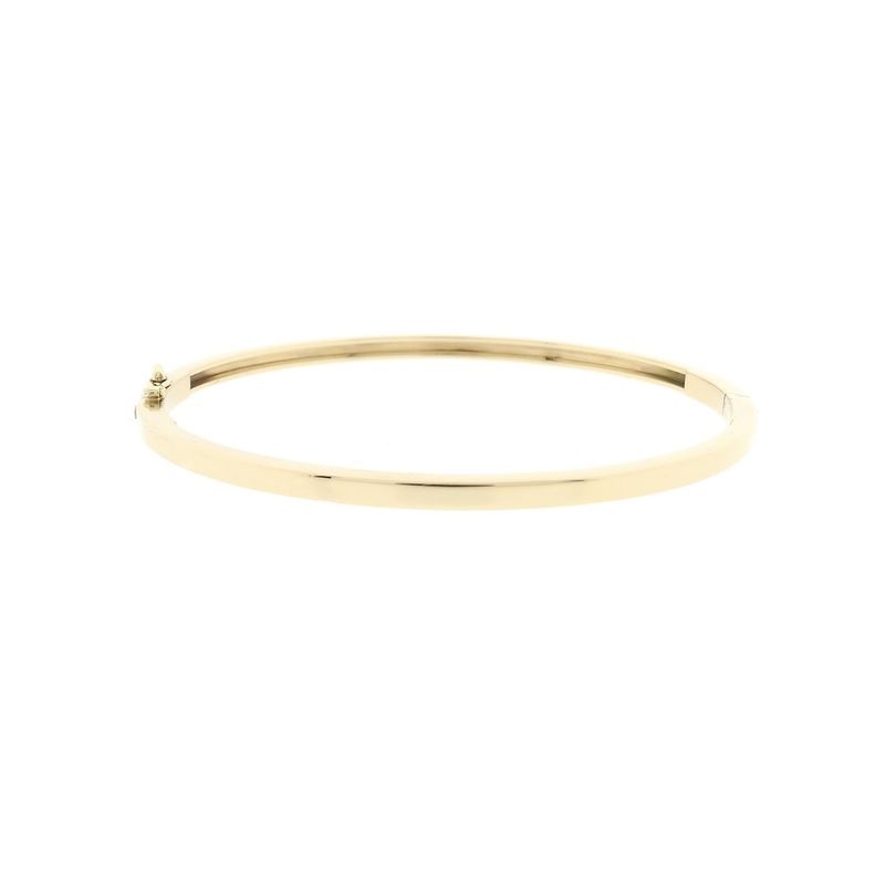 Image 1 of Gold subtle slave bracelet; Size M